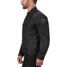 Viking Cycle Ironborn Black Textile Motorcycle Jacket for Men