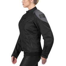 Viking Cycle Ironborn Gray Textile Motorcycle Jacket for Women