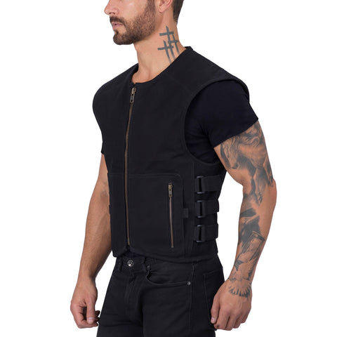 Viking Cycle Deft Textile Motorcycle Vest for Men