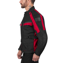 Viking Cycle Enforcer Red Textile Motorcycle Touring Jacket for Men